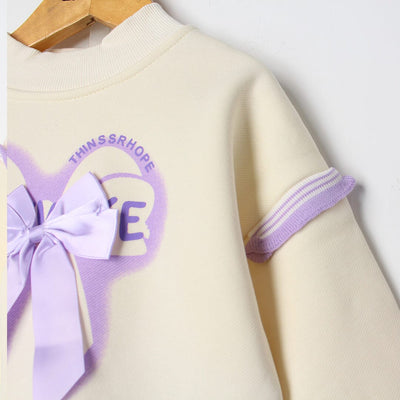 Stylish 2Pc Purple Themed Girls Set 2Pc Set Iluvlittlepeople 