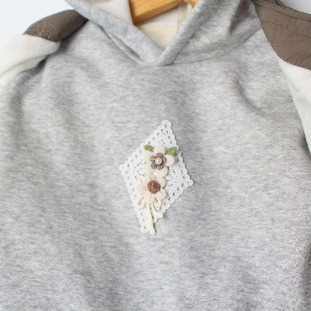 Modern 3Pc Grey Themed Girls Set 3Pc Set Iluvlittlepeople 