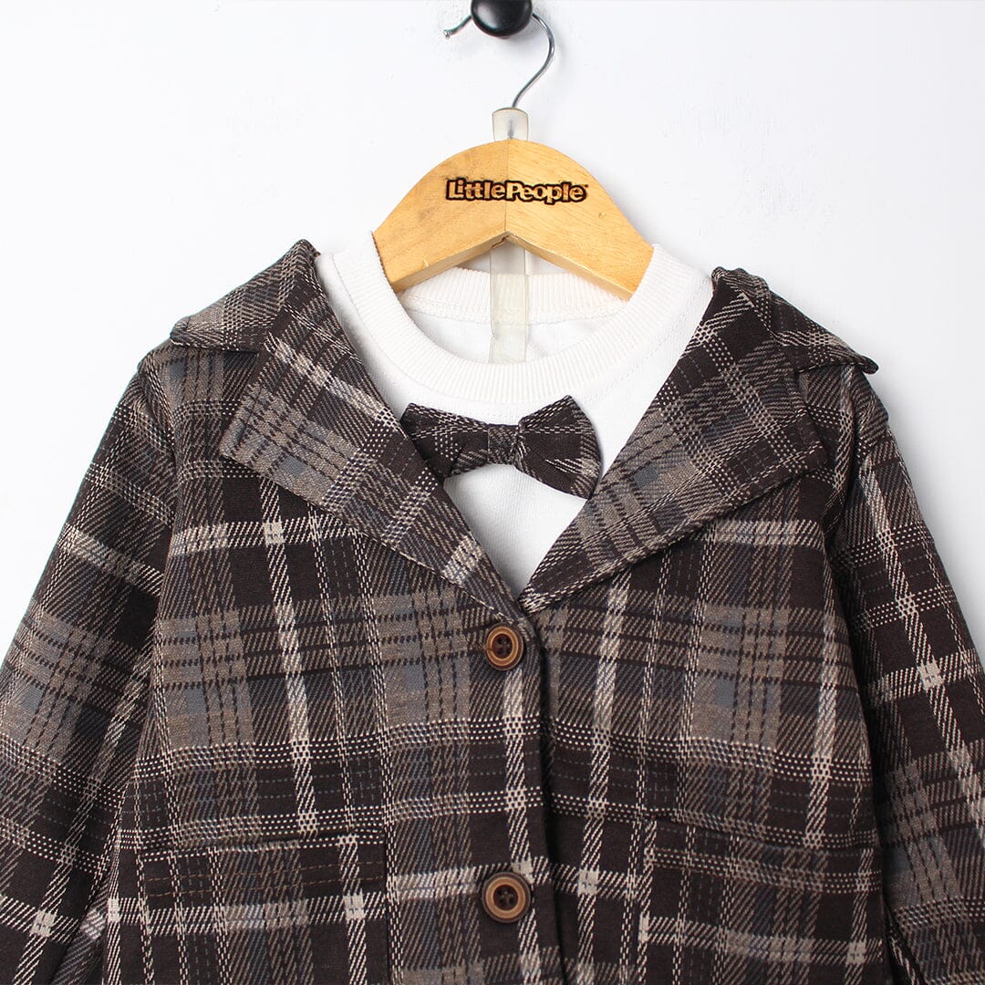 Desire Brown Formal 3Pc Boys Set 3Pc Set Iluvlittlepeople 