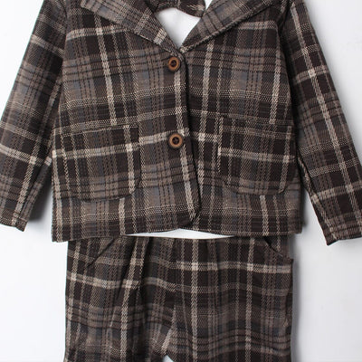 Desire Brown Formal 3Pc Boys Set 3Pc Set Iluvlittlepeople 