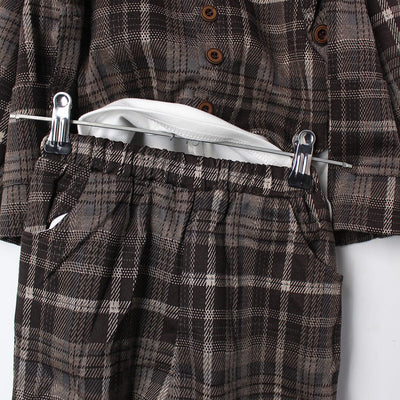 Desire Brown Formal 3Pc Boys Set 3Pc Set Iluvlittlepeople 