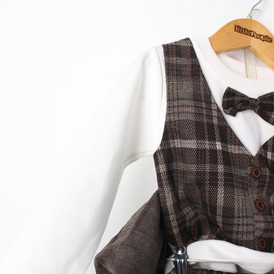 Desire Brown Formal 3Pc Boys Set 3Pc Set Iluvlittlepeople 