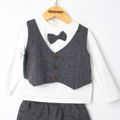Amaze Grey Themed 3Pc Boys Set 3Pc Set Iluvlittlepeople 