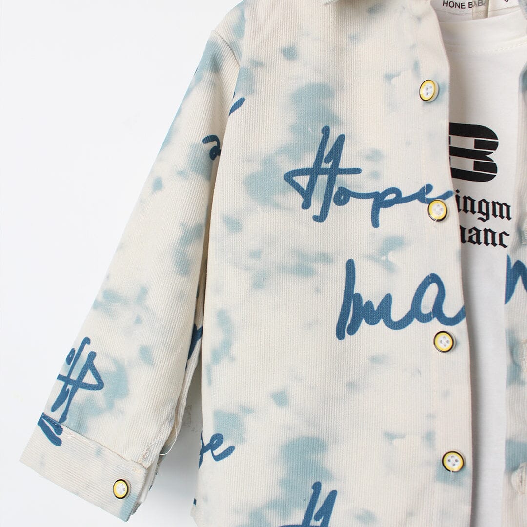 Sage Blue Casual 3Pc Boys Set 3Pc Set Iluvlittlepeople 