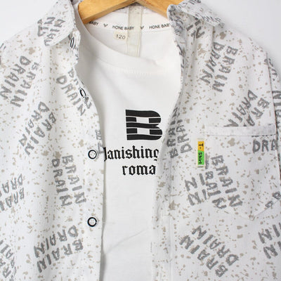 Amaze Grey Themed 3Pc Boys Set 3Pc Set Iluvlittlepeople 