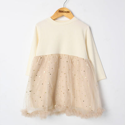 Sweet Pink Girls Frock & Sweater Frock Iluvlittlepeople 