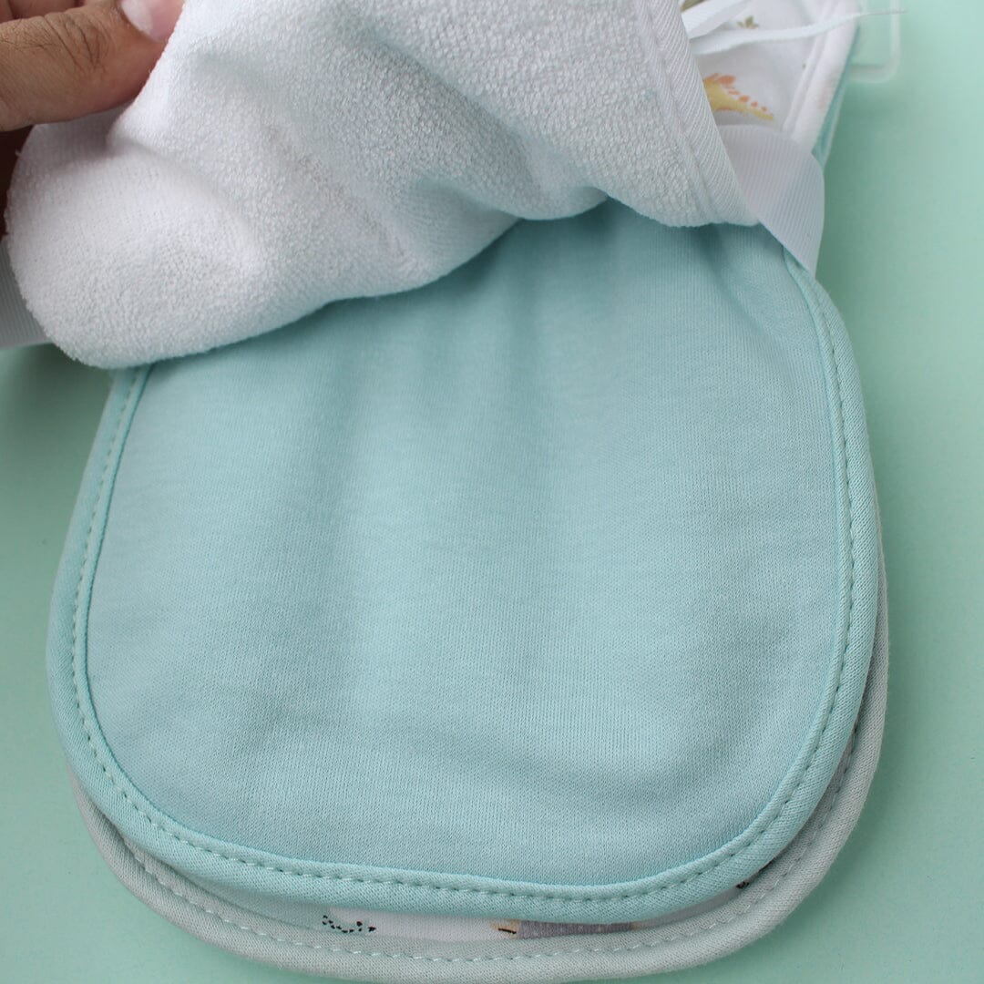 Cozy Comfy Baby Burp Cloths - Little People Gears Burp Cloths Iluvlittlepeople 