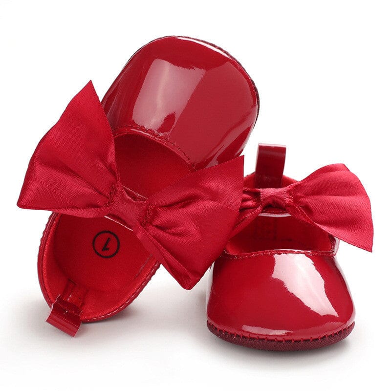 Baby Girl Bowknot Soft Sole Shoes Shoes Iluvlittlepeople 