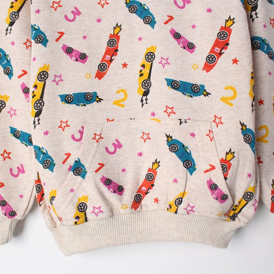 Sweet Peach Themed Kids Hoodie Hoodie Iluvlittlepeople 