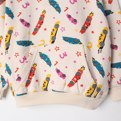 Unique White Themed Kids Hoodie Hoodie Iluvlittlepeople 