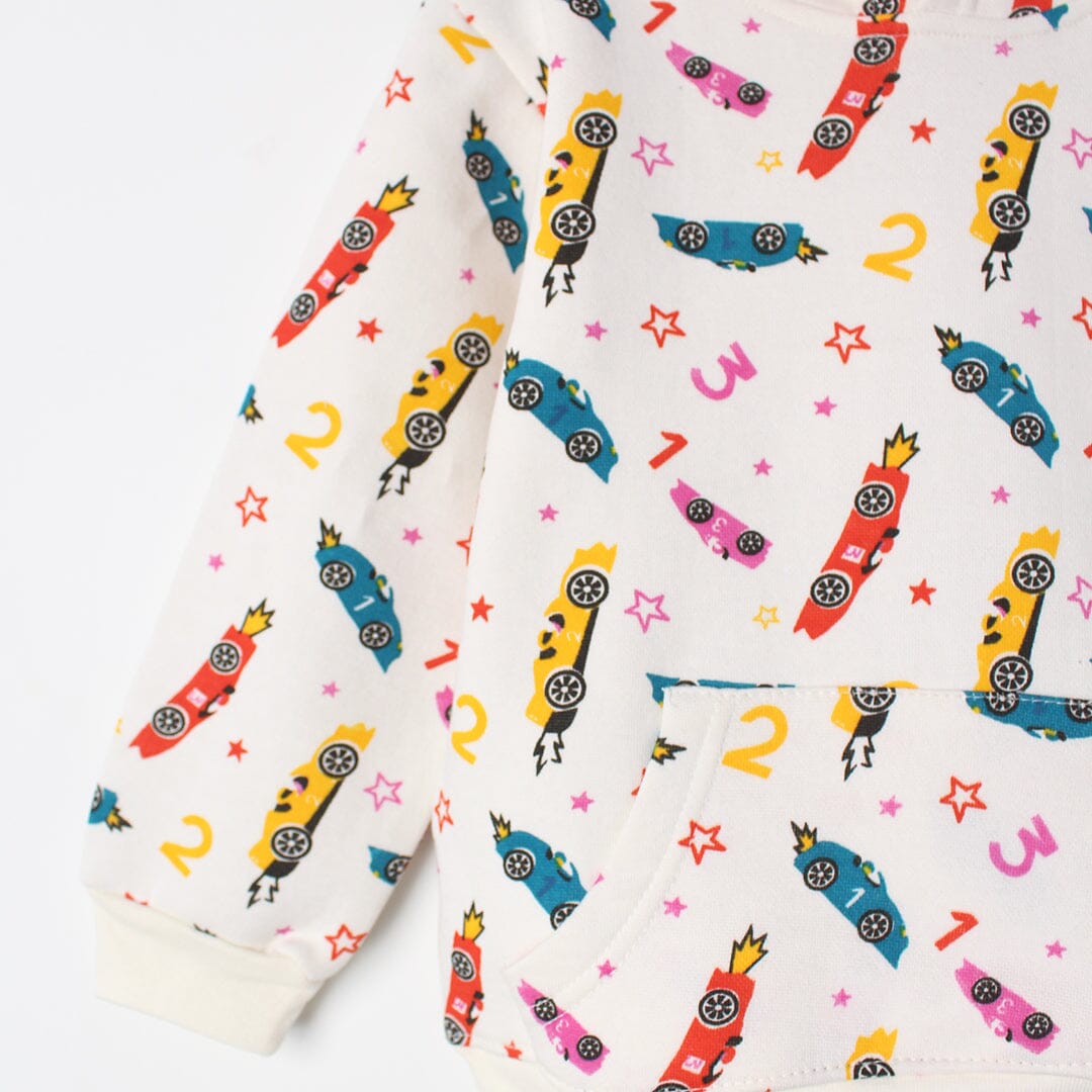 Admire White Themed Kids Hoodie Hoodie Iluvlittlepeople 