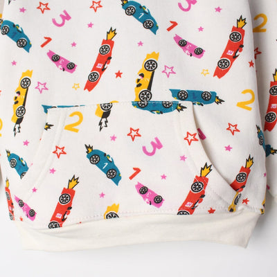 Admire White Themed Kids Hoodie Hoodie Iluvlittlepeople 