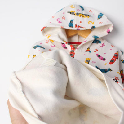 Admire White Themed Kids Hoodie Hoodie Iluvlittlepeople 