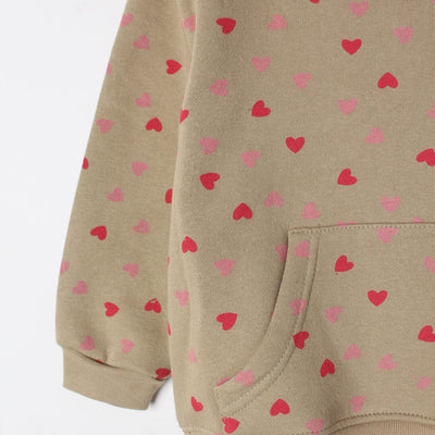 Tan Brown Themed Kids Hoodie Hoodie Iluvlittlepeople 