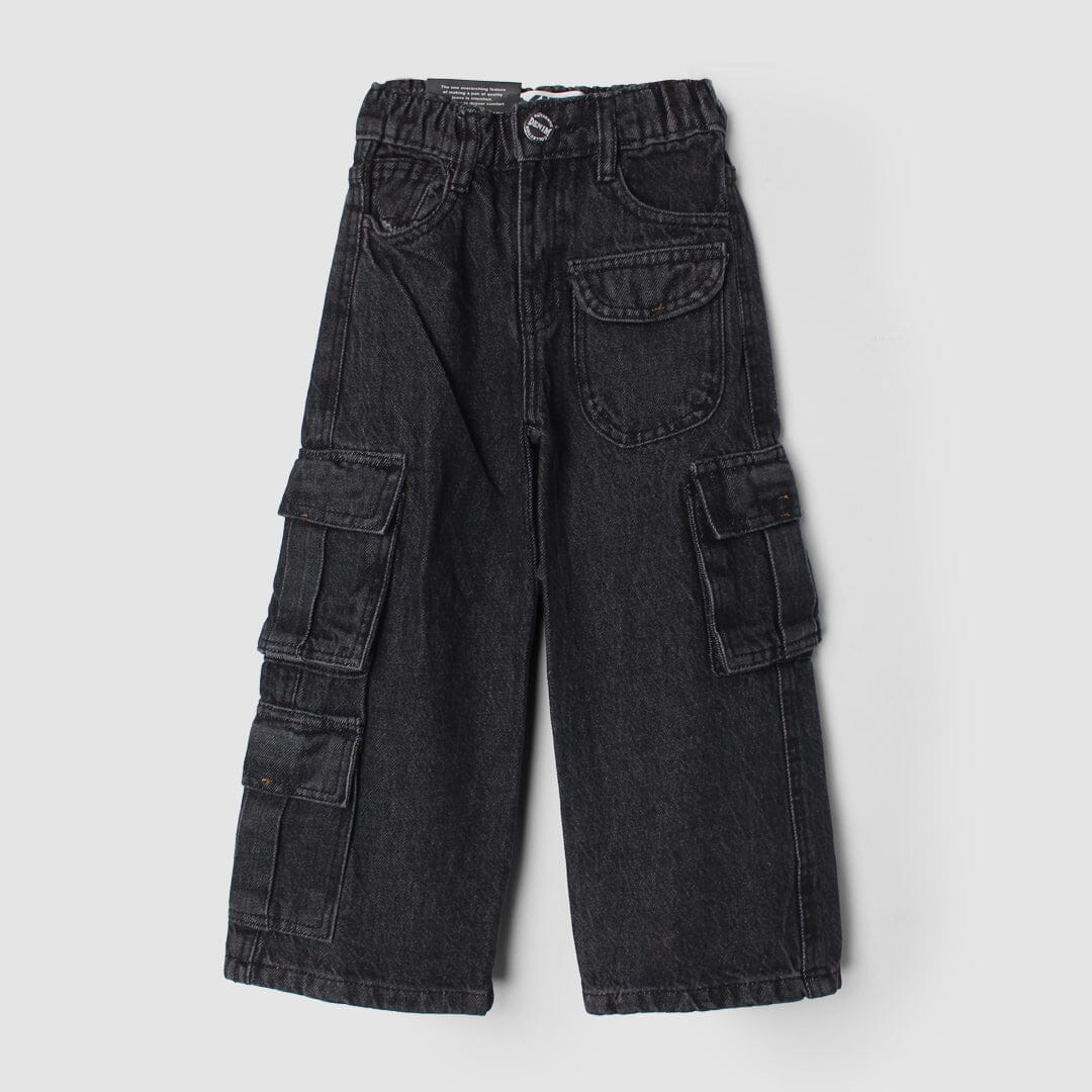 Fantastic Black Little Boy Denim Jeans Jeans Iluvlittlepeople 3-4 Years Black Denim