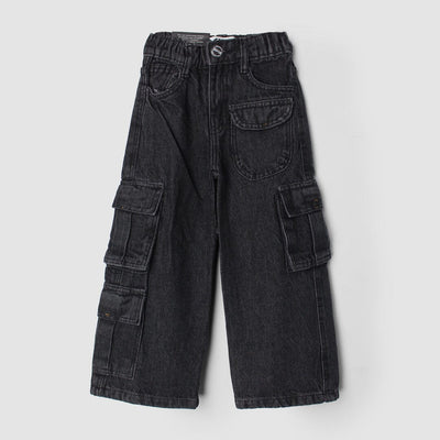 Fantastic Black Little Boy Denim Jeans Jeans Iluvlittlepeople 3-4 Years Black Denim