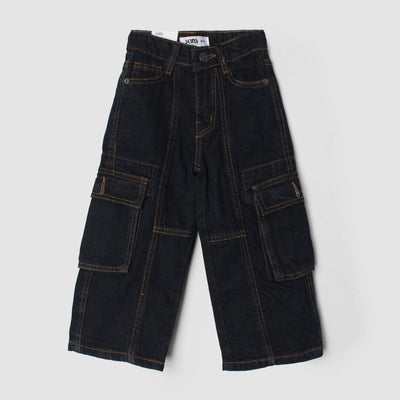 Fantastic Blue Little Boy Denim Jeans Jeans Iluvlittlepeople 4-5 Years Blue Denim