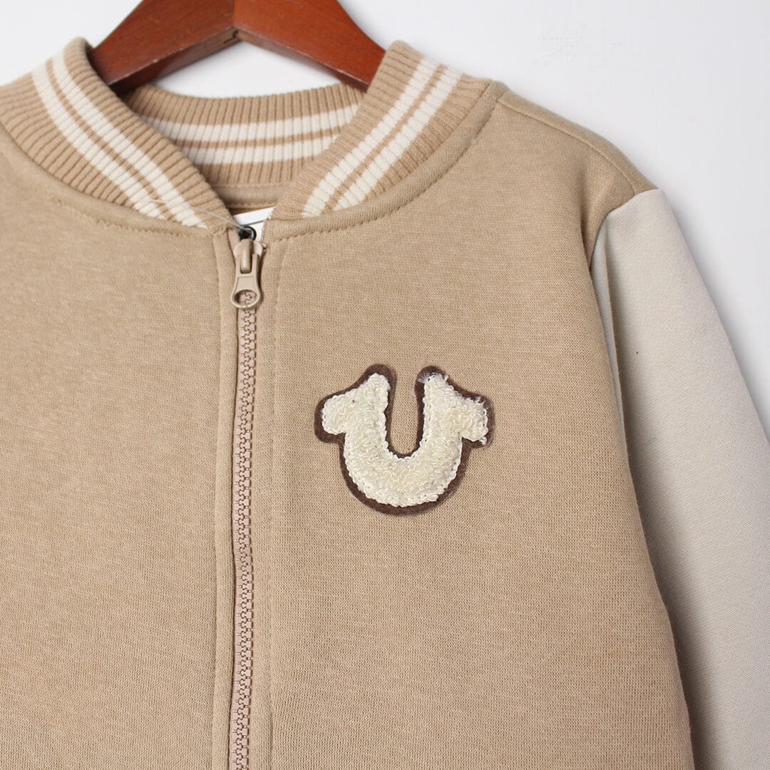 Desire Beige Themed Kids Zipper Zipper Iluvlittlepeople 