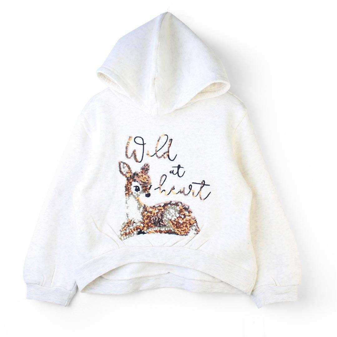 Wild At Hear Girls Hoodie Iluvlittlepeople 