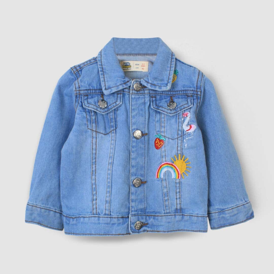 Little People Denim Jacket Iluvlittlepeople 