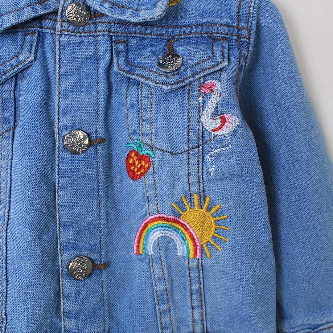 Little People Denim Jacket Iluvlittlepeople 